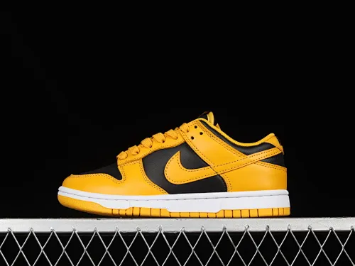 All Categories Nk SB Dunk Series Nk SB Dunk Low Low-top Sneakers J Version Nk Dunk Low "Goldenrod" Black and Yellow University of Iowa SB Smashing Backboard Fashion Casual Sneakers DD1391-004